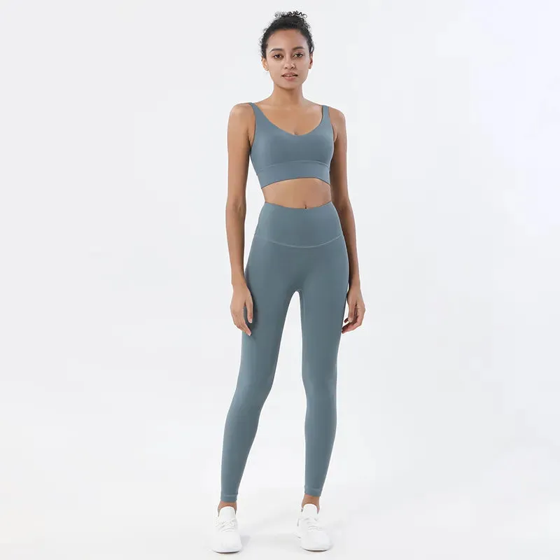 Vibrant Nylon Yoga Tracksuit Collection