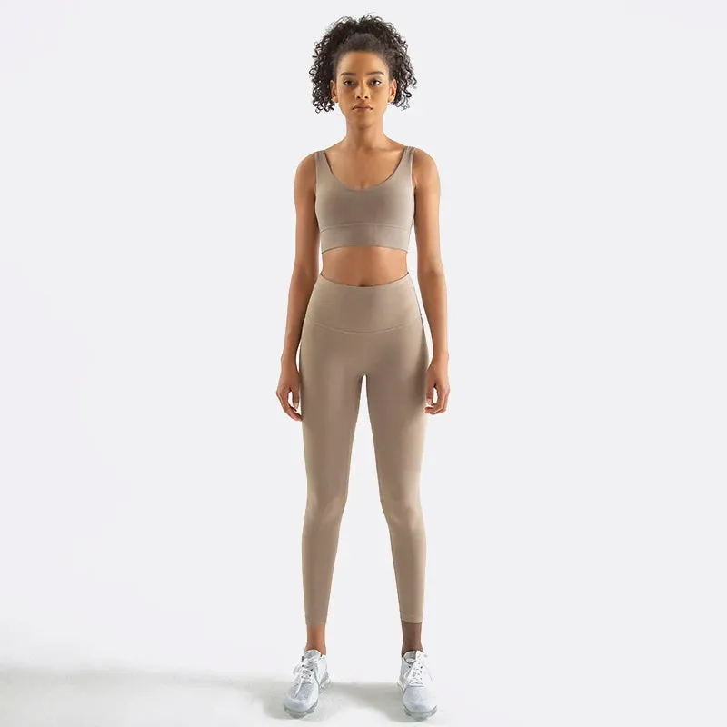 Vibrant Nylon Yoga Tracksuit Collection