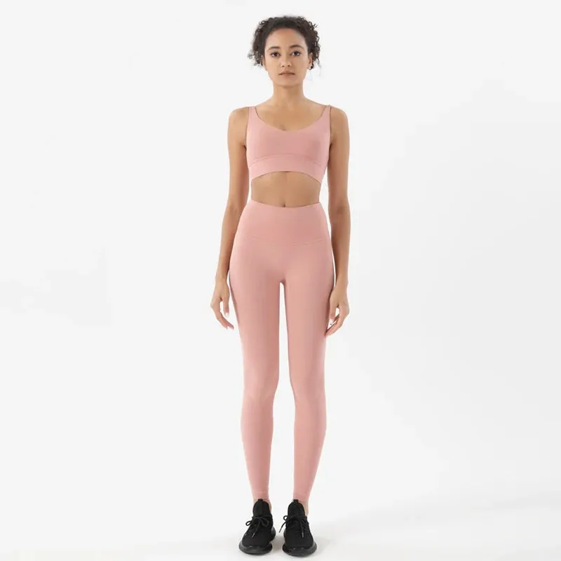 Vibrant Nylon Yoga Tracksuit Collection