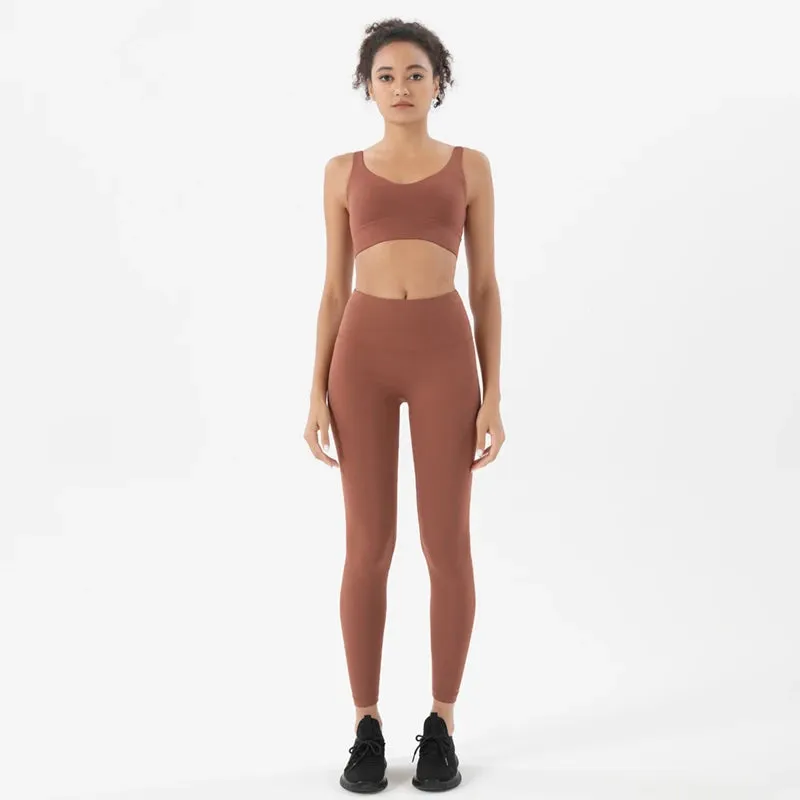 Vibrant Nylon Yoga Tracksuit Collection