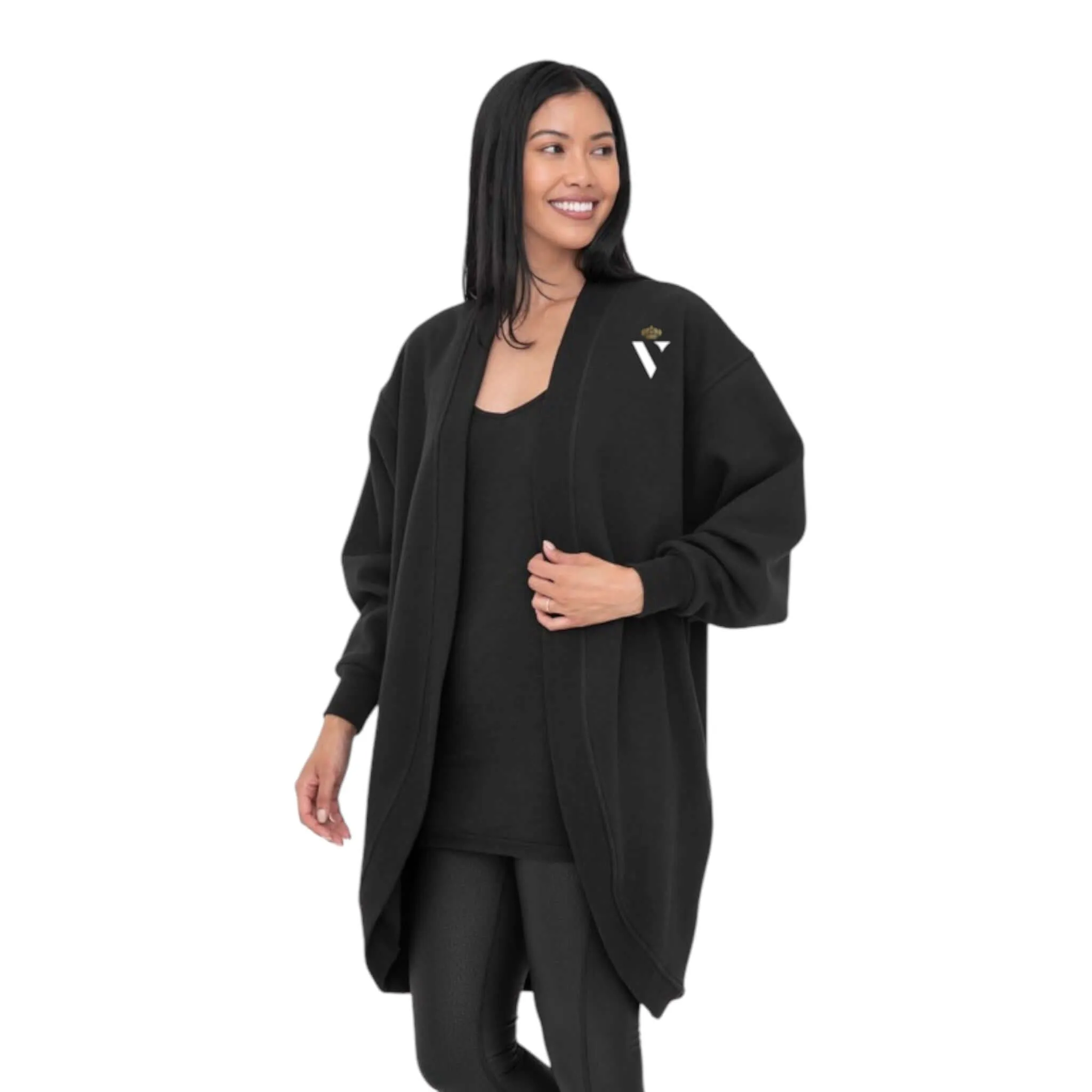 Vice Cardigan - Black