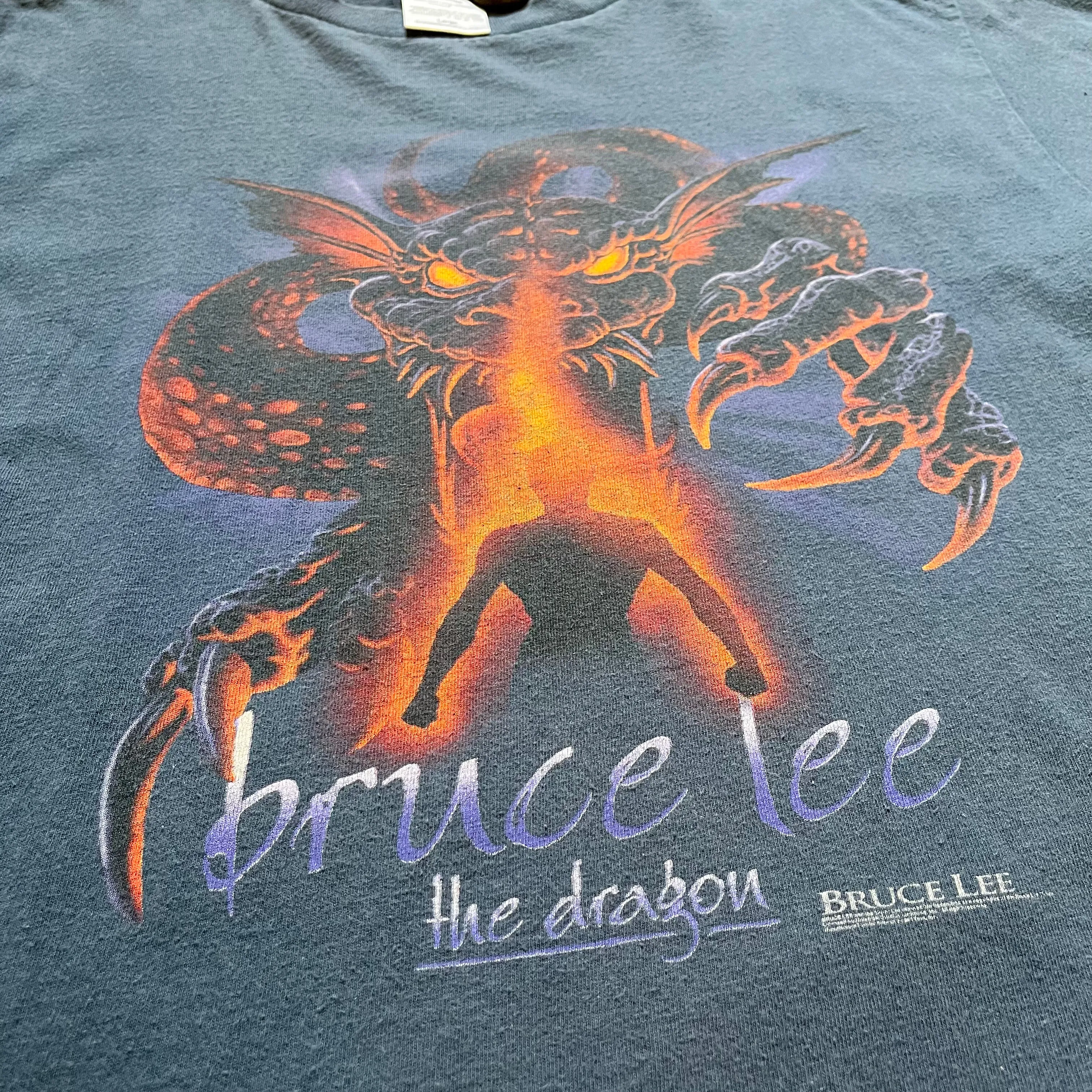 Vintage Bruce Lee The Dragon Tee