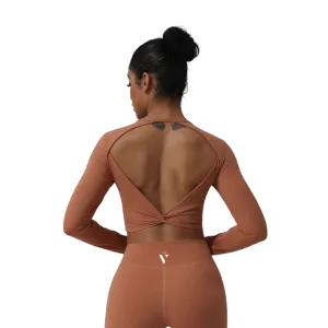 Viola Twist Back Top - Bronze