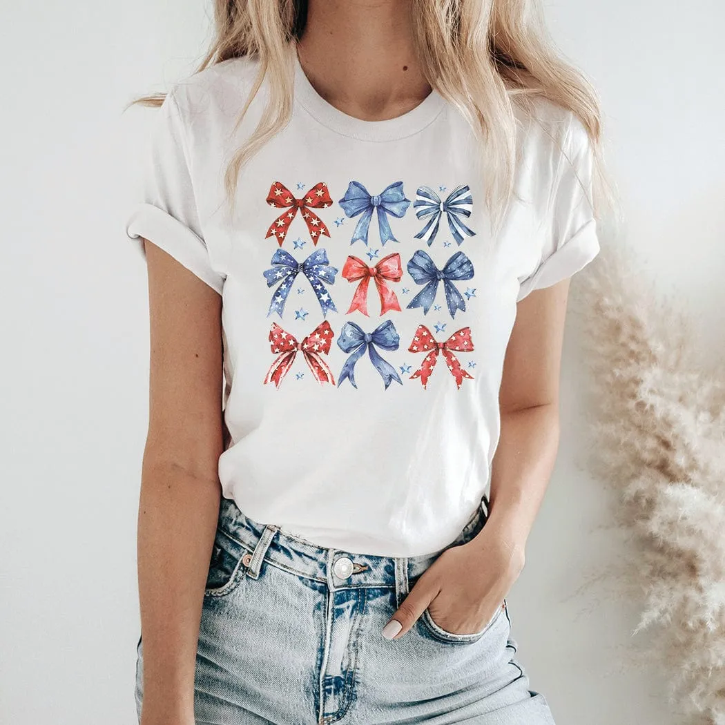 Vote Bows Election Graphic T-Shirt - WE406