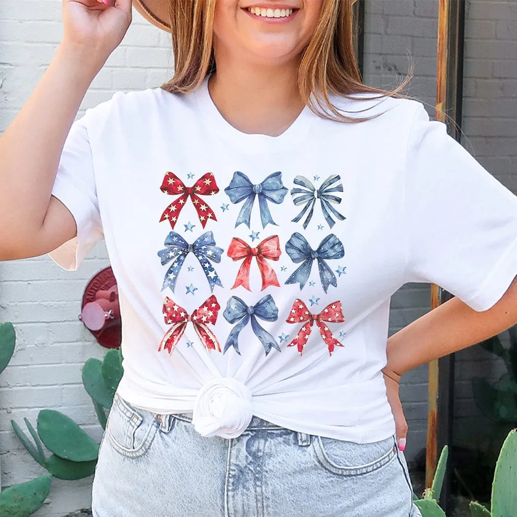 Vote Bows Election Graphic T-Shirt - WE406