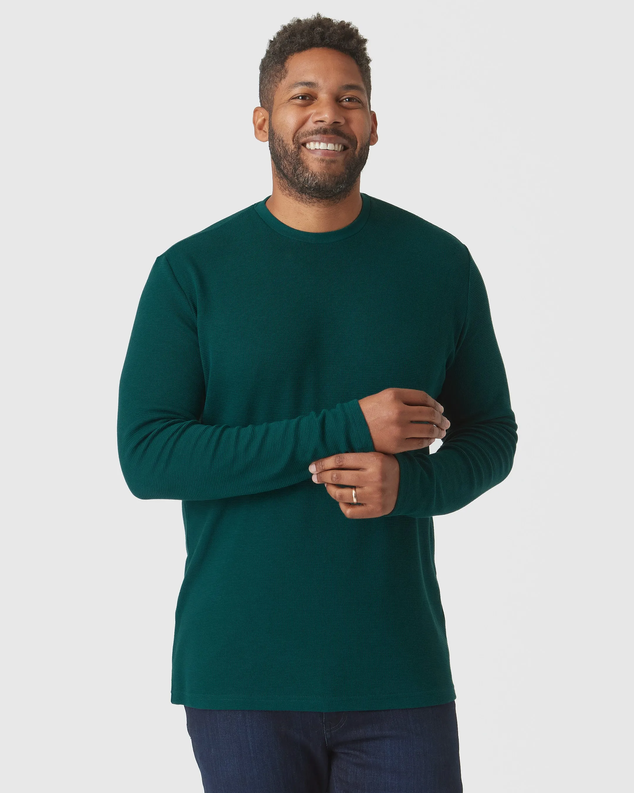 Waffle Variety Long Sleeve 3-Pack