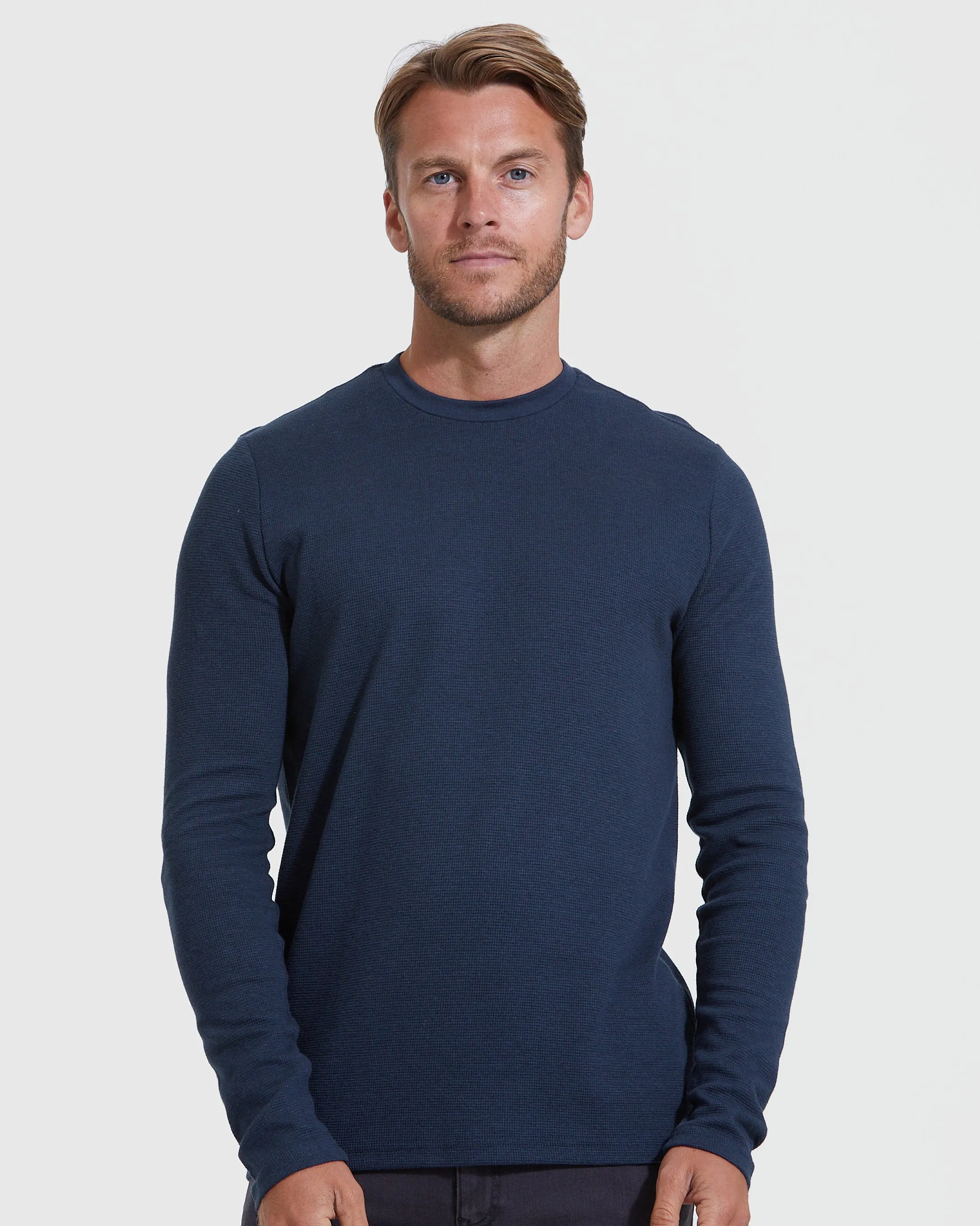 Waffle Variety Long Sleeve 3-Pack