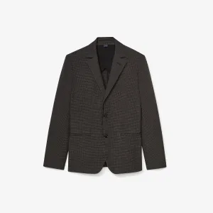 Watson Suit Jacket - Chocolate Gun Check
