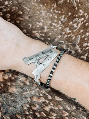 Western Initial Bracelet