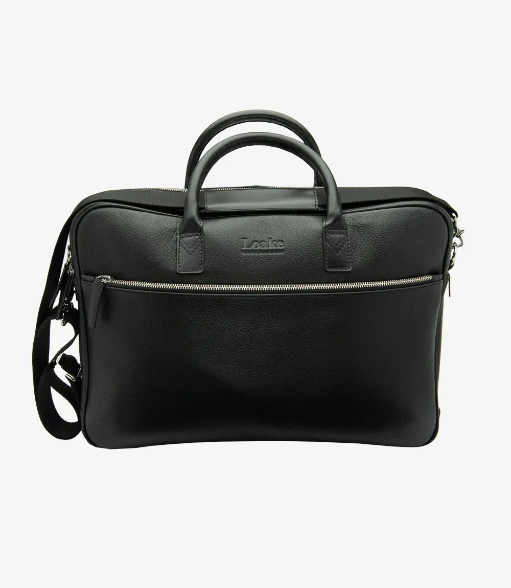 Westminster Briefcase Black Grain
