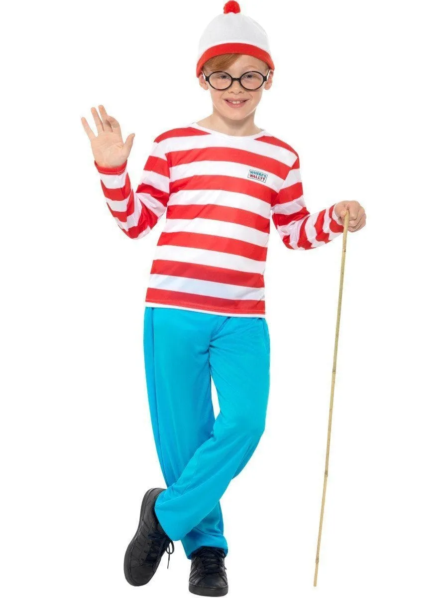 Where's Wally Boys Book Week Fancy Dress Costume