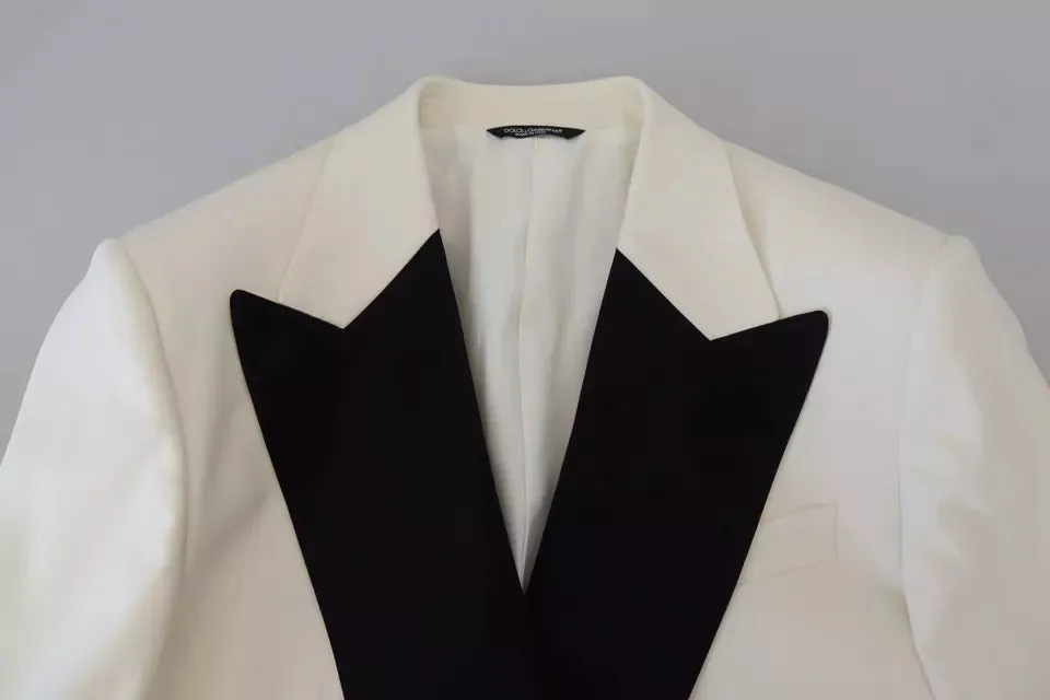 White Double Breasted 2 Piece SICILIA Suit