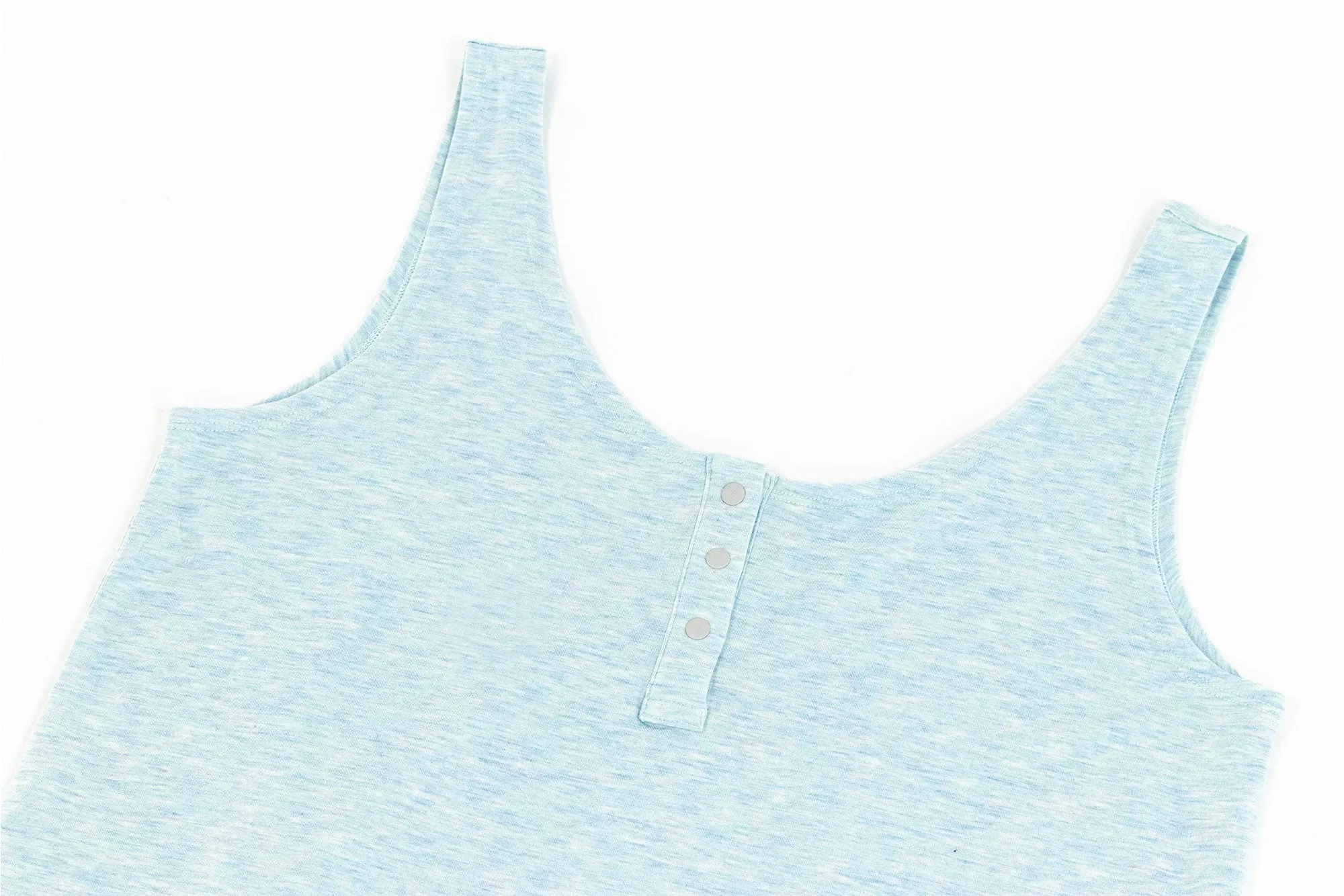 Women's Basics Henley Tank Top
