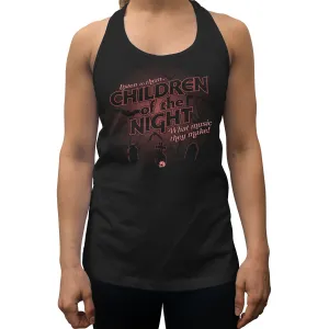 Women's Children of the Night Racerback Tank Top