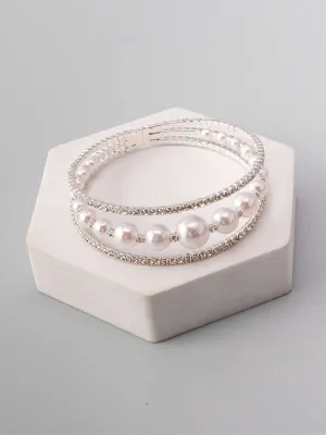WOMEN'S SILVER STONES BRACELET