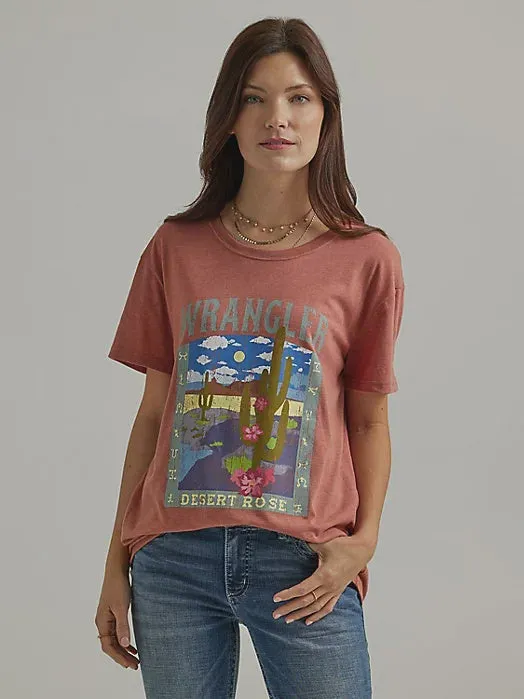 Wrangler 112344201 WMS Desert Rose Tee