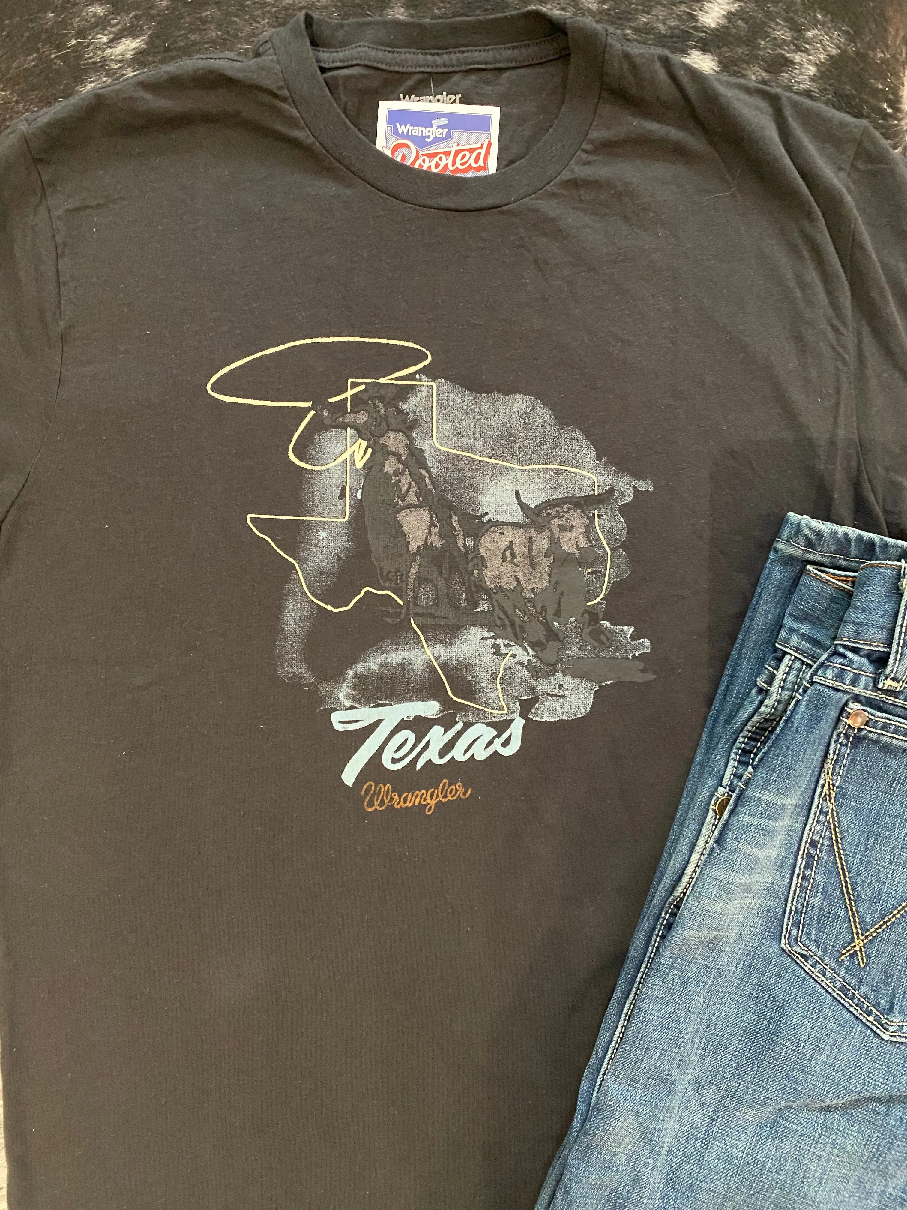Wrangler Rooted Texas Graphic Tee