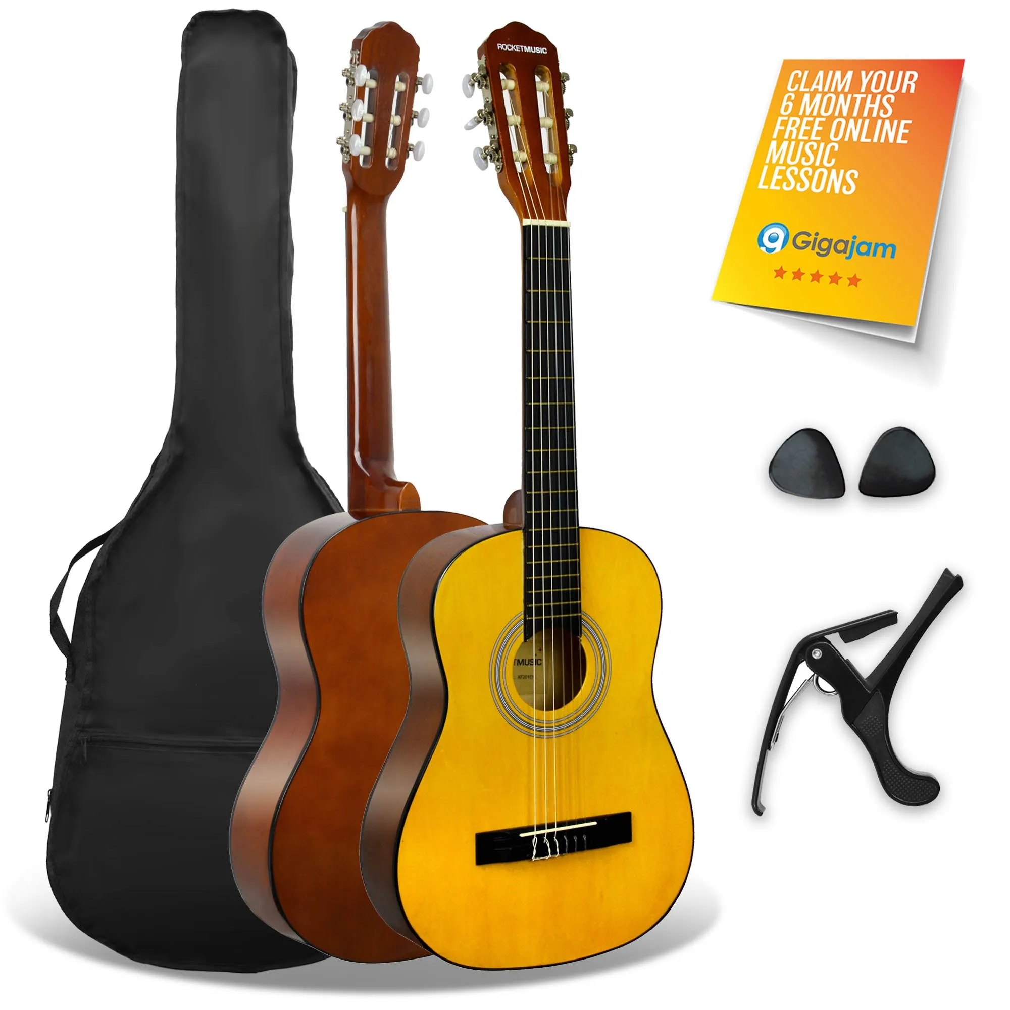 XF 1/2 Size Classical Guitar Starter Pack