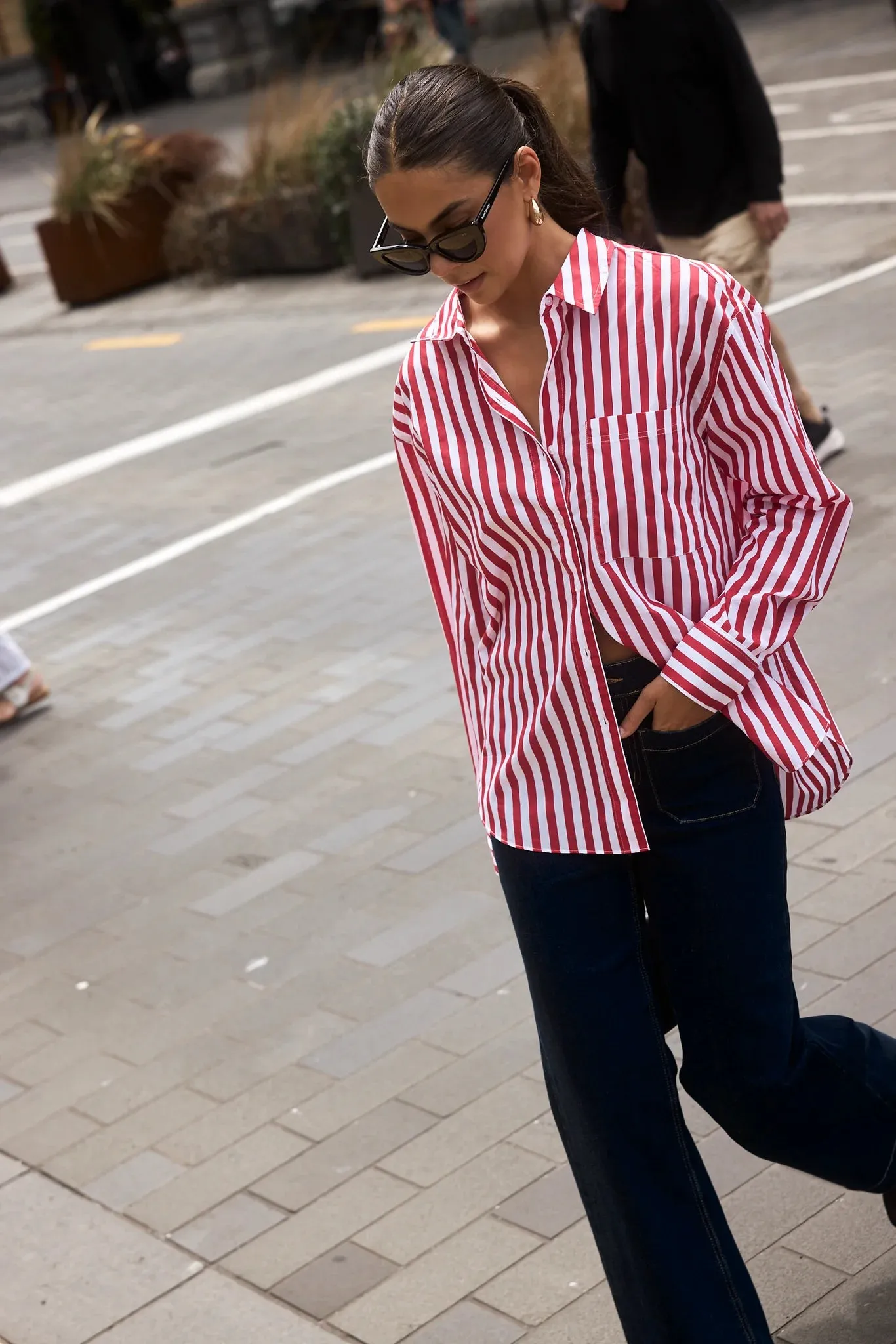 You Got This Red Stripe Shirt
