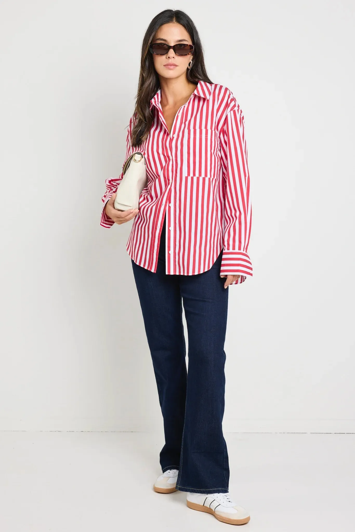 You Got This Red Stripe Shirt