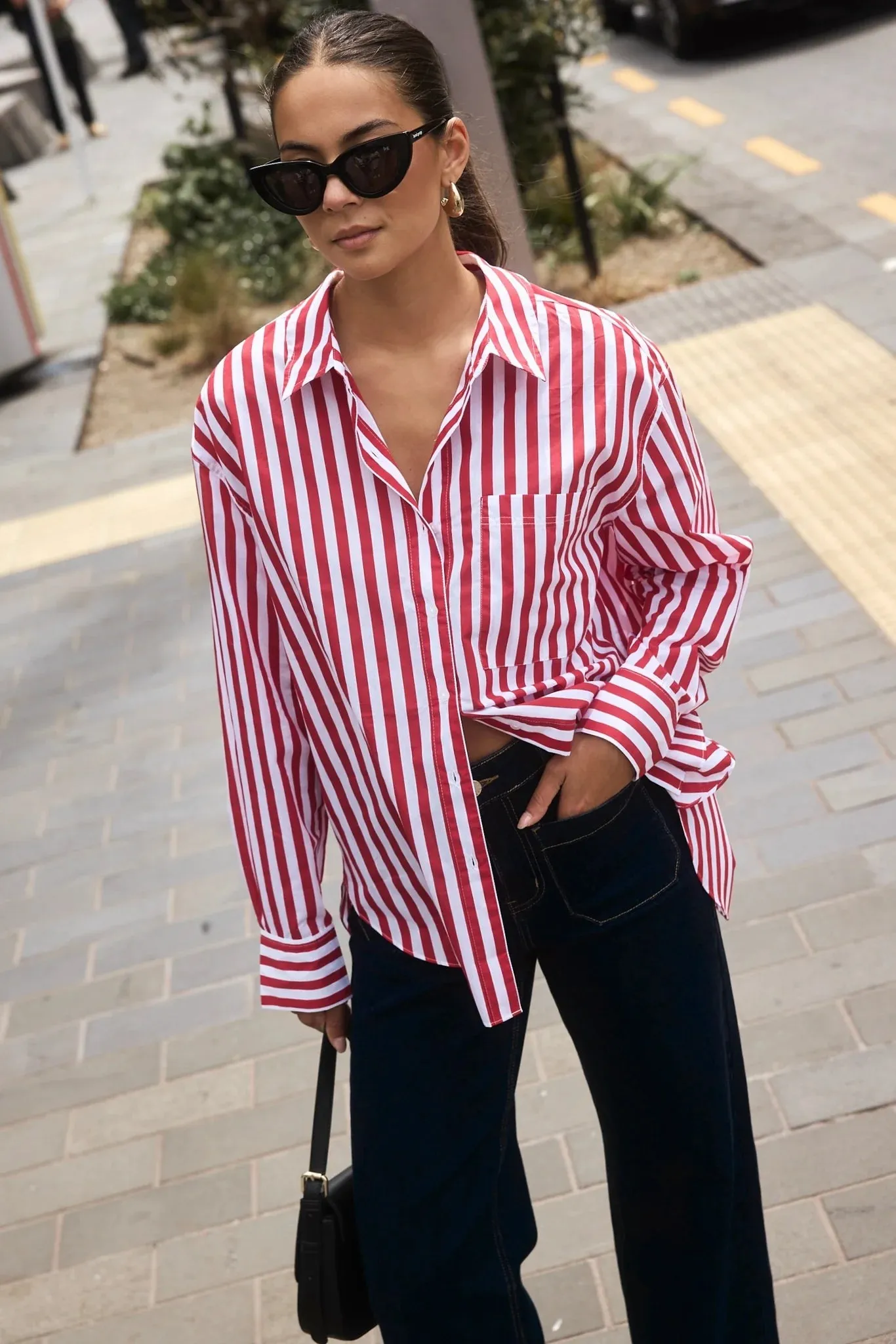 You Got This Red Stripe Shirt