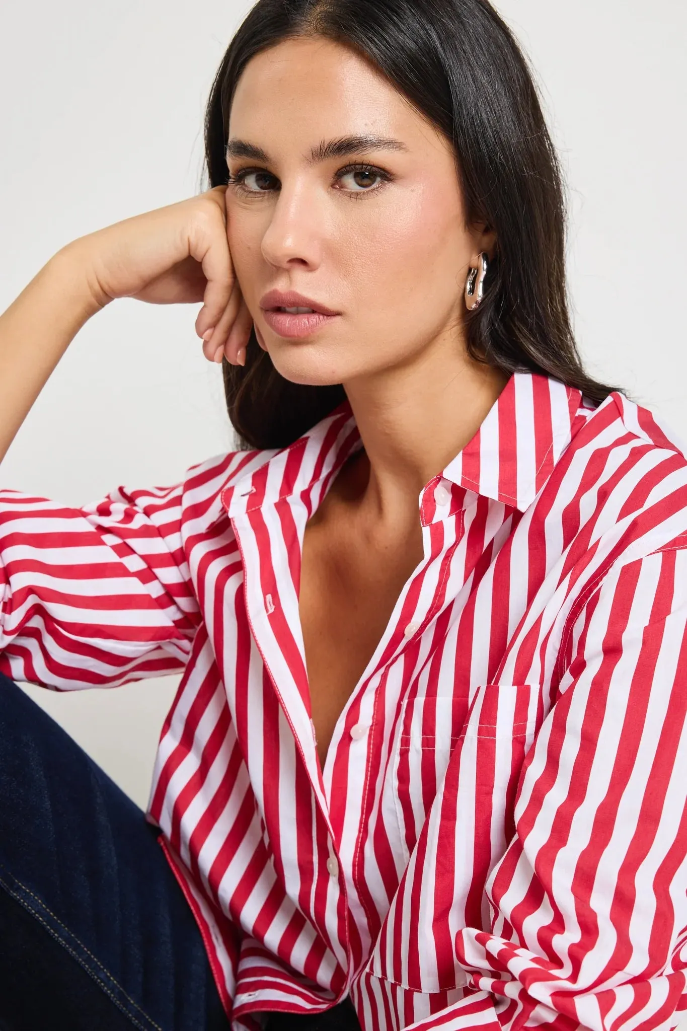 You Got This Red Stripe Shirt