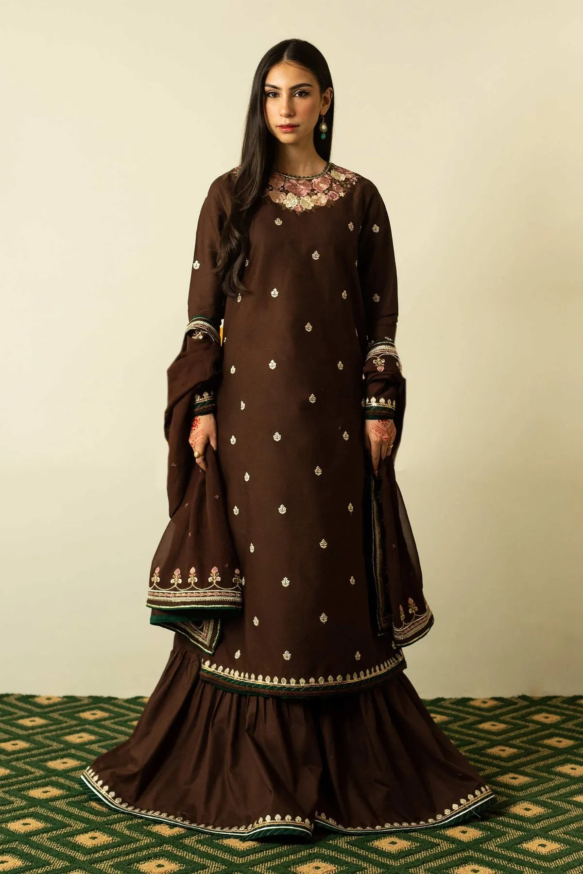 Zara Shahjahan Lawn II - '23 | ZEL23-D4