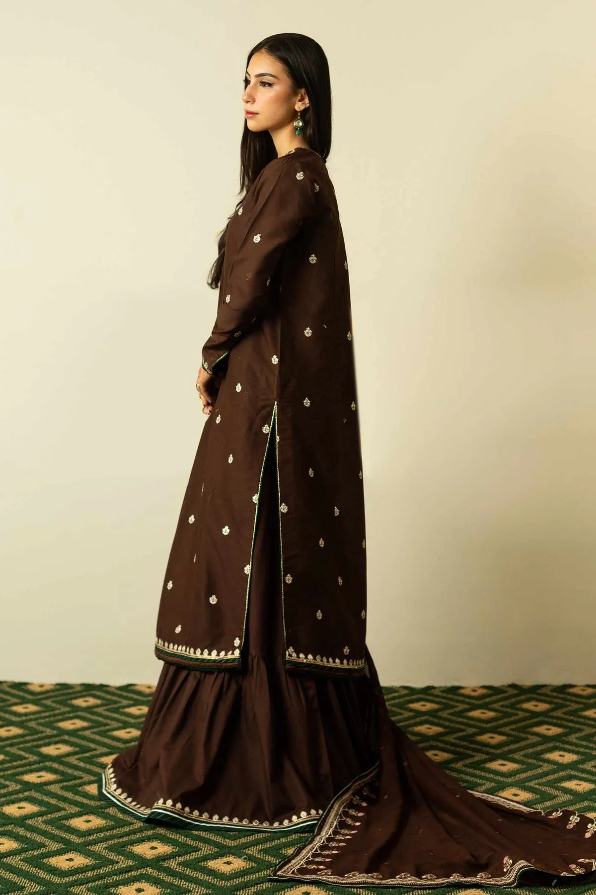 Zara Shahjahan Lawn II - '23 | ZEL23-D4