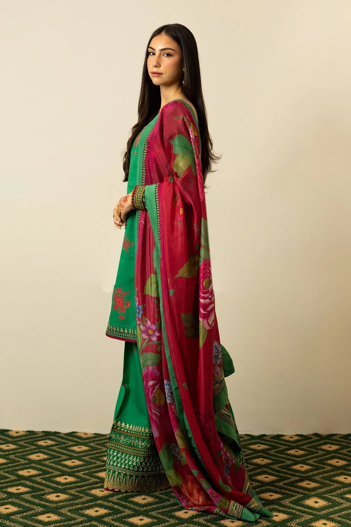 Zara Shahjahan Lawn II - '23 | ZEL23-D7