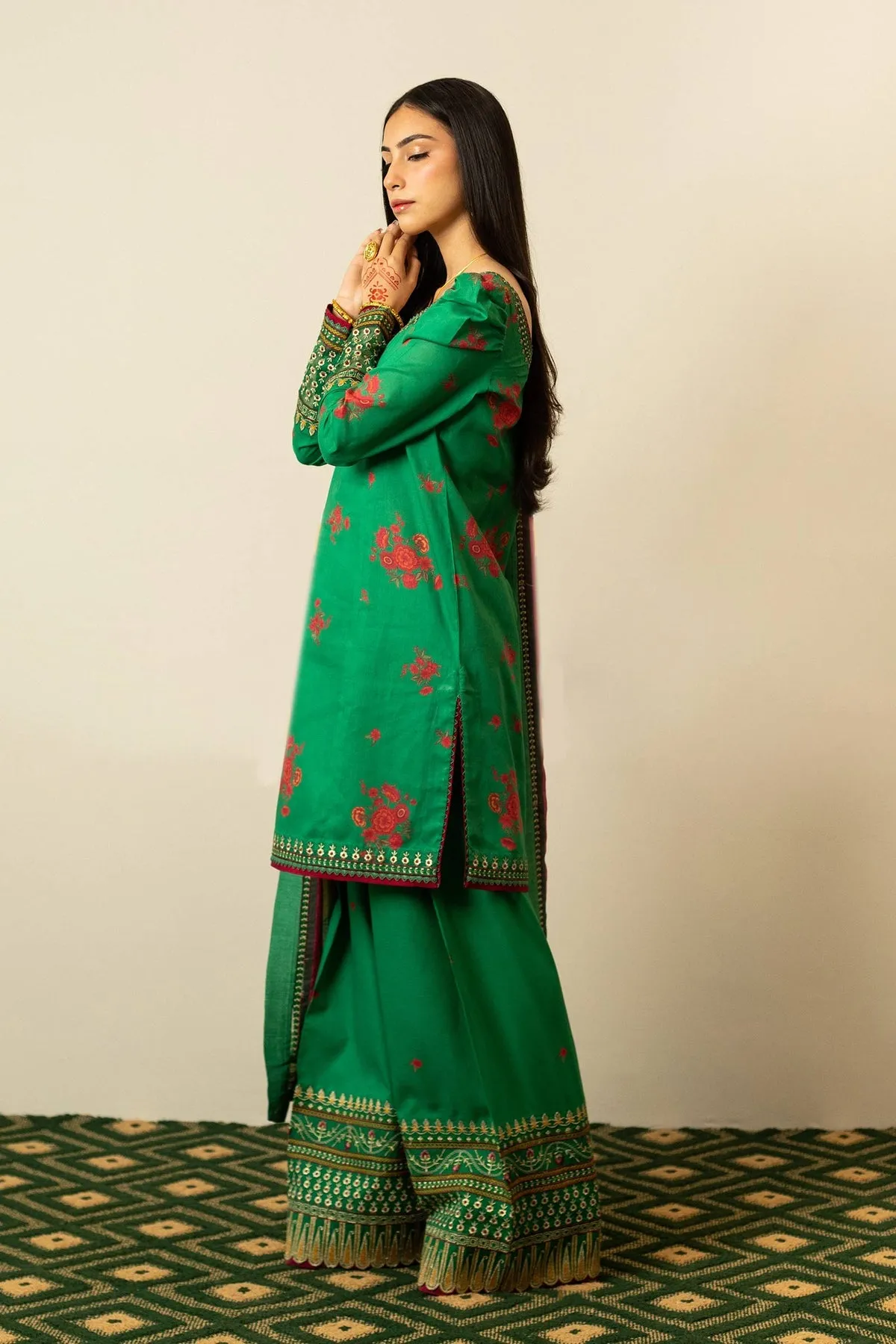 Zara Shahjahan Lawn II - '23 | ZEL23-D7