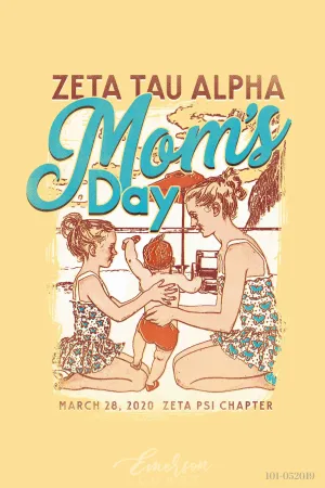 Zeta Tau Alpha Mom's Day T-Shirt