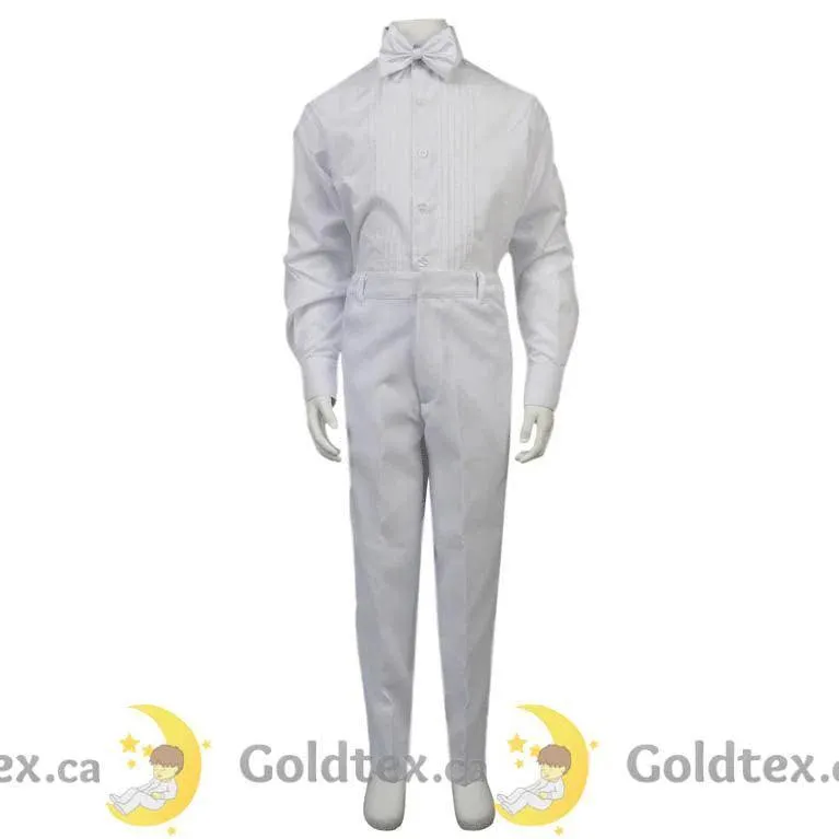 Zighi® 5 Piece White Tuxedo