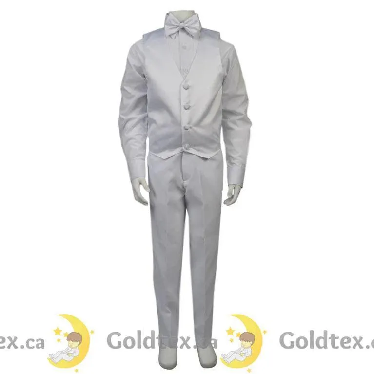 Zighi® 5 Piece White Tuxedo